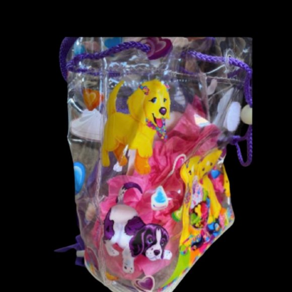 Vintage Lisa Frank Clear Mini Backpack RARE main image 7